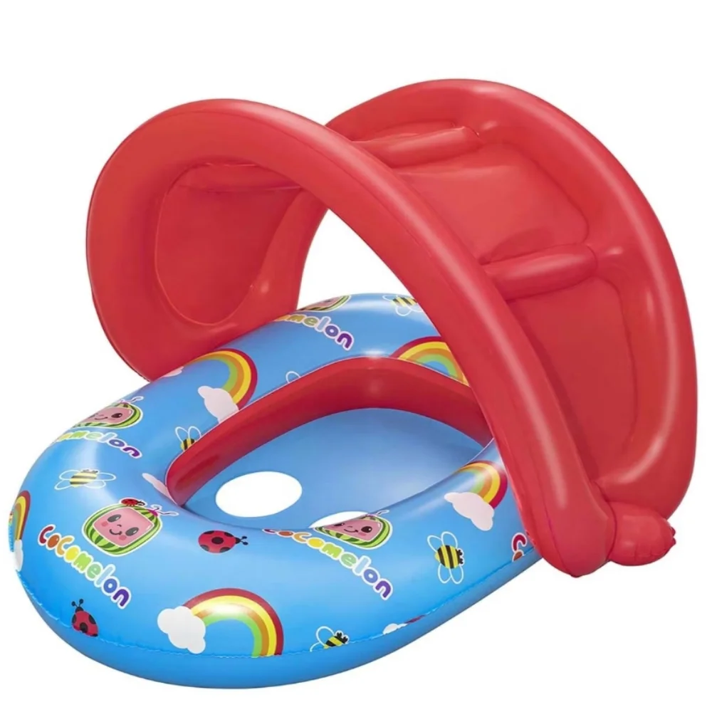 Coco Melon Red and Blue Shaped Baby Boat